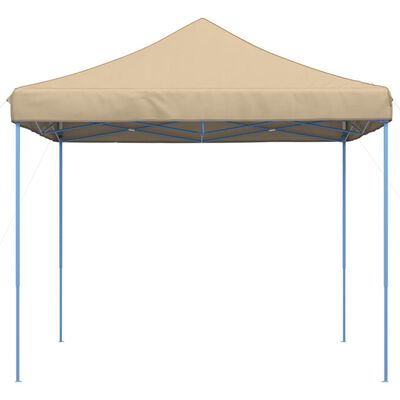 vidaXL Pop-Up hopfällbart partytält 292x292x315 cm beige