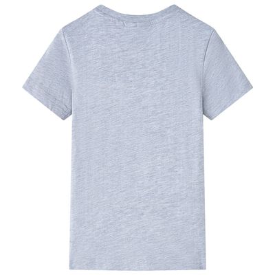 T-shirt för barn grå 140