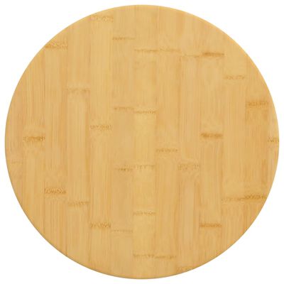 vidaXL Bordsskiva Ø40x1,5 cm bambu