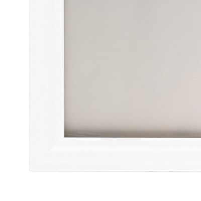 vidaXL Fotoramar 5 st för vägg eller bord vit 59,4x84 cm MDF
