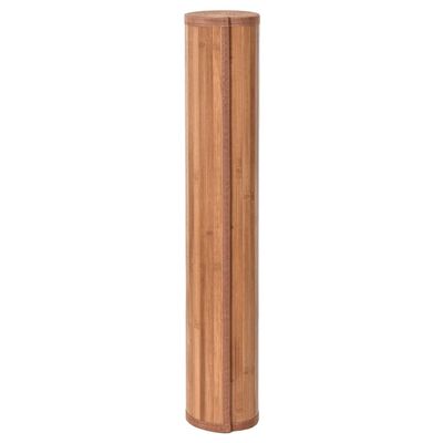 vidaXL Matta rektangulär naturlig 100x1000 cm bambu
