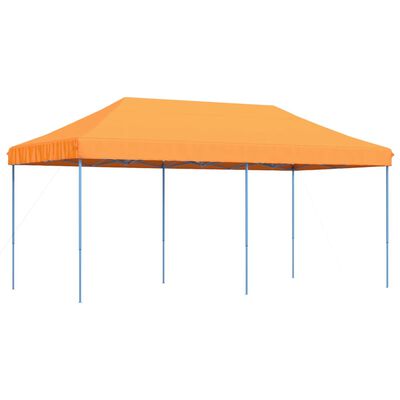 vidaXL Pop-Up hopfällbart partytält 580x292x315 cm orange