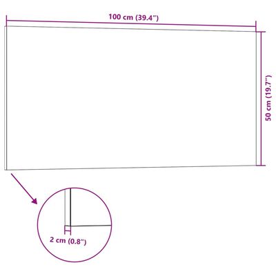 vidaXL Väggpaneler 3D 10 st röd och vit 100x50 cm EPS