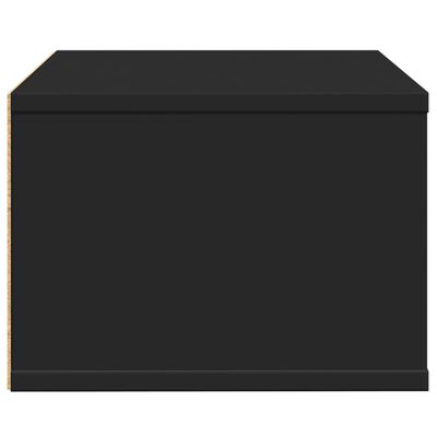 vidaXL Skrivarställ svart 40x32x22,5 cm konstruerat trä