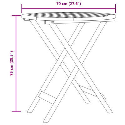 vidaXL Caféset 3 delar svart konstrotting och massivt trä