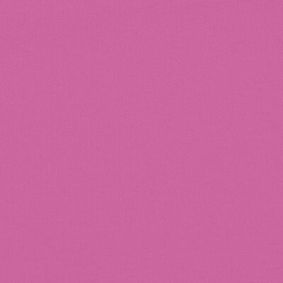vidaXL Rund dyna rosa Ø 60 x11 cm oxfordtyg