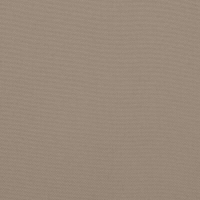 vidaXL Palldyna taupe 70x40x12 cm tyg