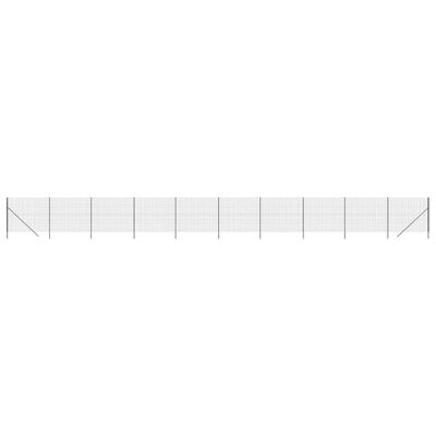 vidaXL Stängsel antracit 1,8x25 m galvaniserat stål