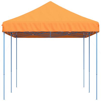 vidaXL Pop-Up hopfällbart partytält 580x292x315 cm orange