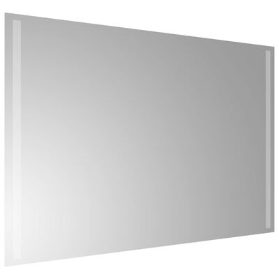 vidaXL Badrumsspegel LED 60x90 cm