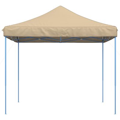 vidaXL Pop-Up hopfällbart partytält 292x292x315 cm beige