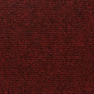 vidaXL Trappstegsmattor självhäftande 15 st 60x25 cm röd