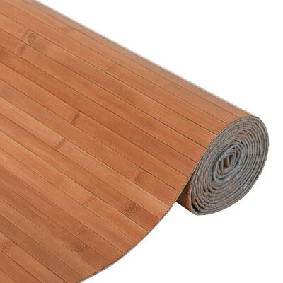 vidaXL Rumsavdelare brun 165x800 cm bambu