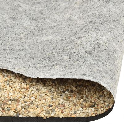 vidaXL Kantmatta naturlig sand 200x40 cm
