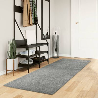 vidaXL Ryamatta PAMPLONA lång lugg modern grön 80x250 cm