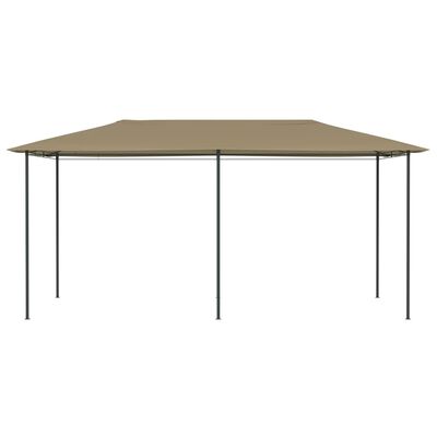 vidaXL Paviljong 3x6x2,6 m taupe 160 g/m²