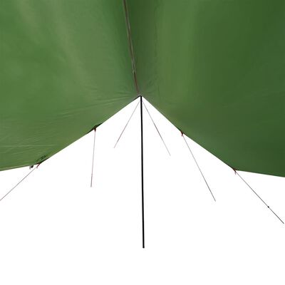 vidaXL Tarp grön 460x305x210 cm vattentät