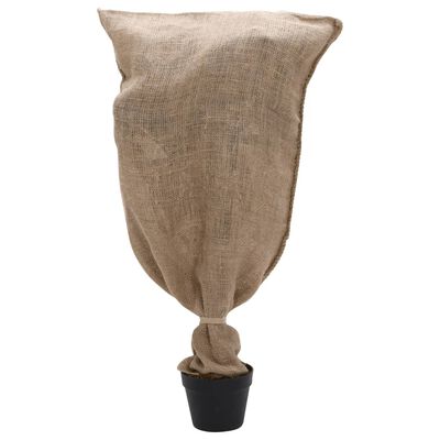 vidaXL Jutesäckar 10 st 60x105 cm 100% jute 220 gsm