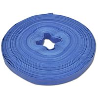 vidaXL Platt slang 100 m 1" PVC