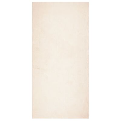 vidaXL Mjuk matta HUARTE med kort lugg tvättbar beige 100x200 cm