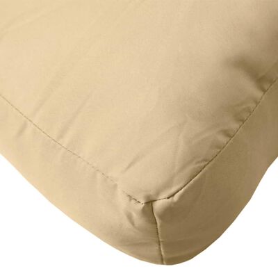 vidaXL Palldynor 2 st melerad beige tyg