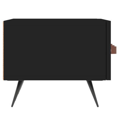 vidaXL Tv-bänk svart 150x36x30 cm konstruerat trä