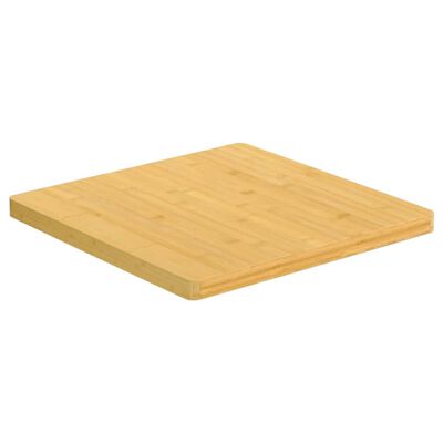 vidaXL Bordsskiva 40x40x2,5 cm bambu