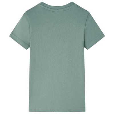 T-shirt för barn khaki 128