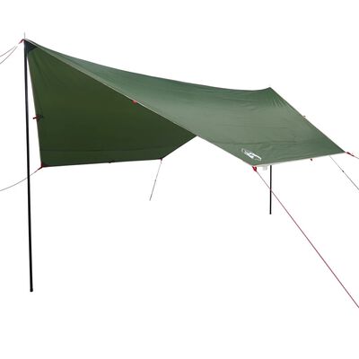 vidaXL Tarp grön 430x380x210 cm vattentät