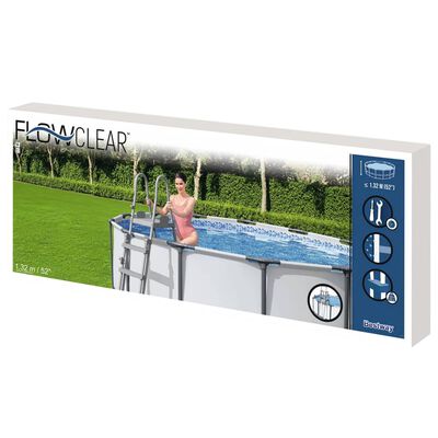 Bestway Poolstege Flowclear 4 steg 132 cm