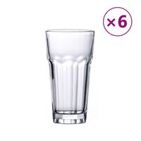 vidaXL Ölglas 6 st 310 ml