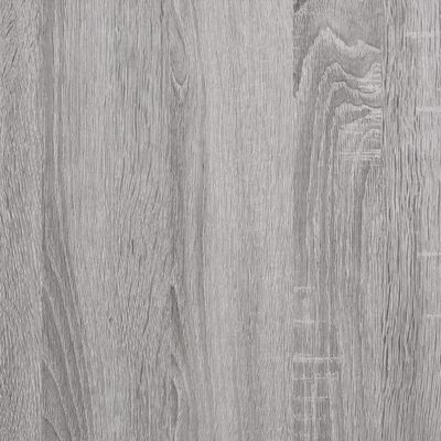 vidaXL Tv-bänk grå sonoma 103x38x46,5 cm konstruerat trä och stål