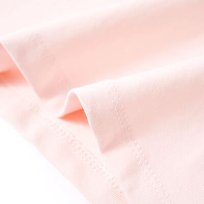 T-shirt för barn mjuk rosa 92