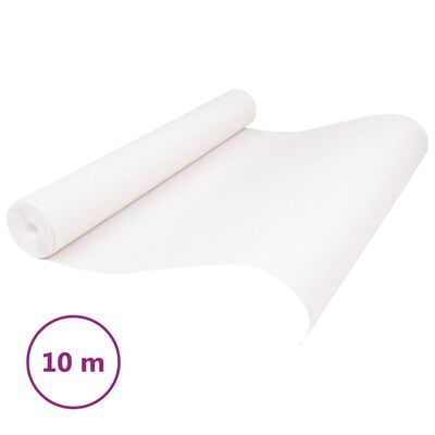 vidaXL Tapet 3D enfärgad grå 10x0,53 m non-woven tyg