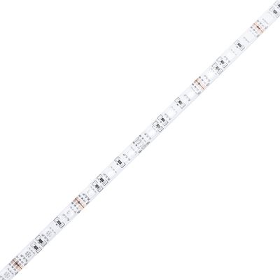 vidaXL Sänggavel LED taupe 100 x 5 x 78/88 cm tyg