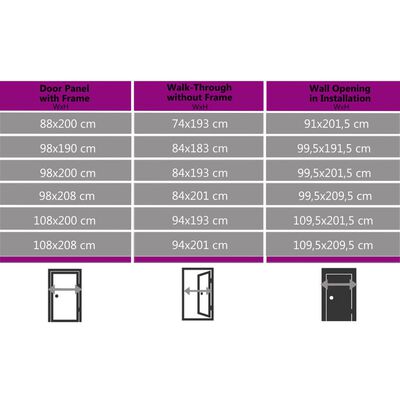 vidaXL Ytterdörr antracit 88x200 cm PVC