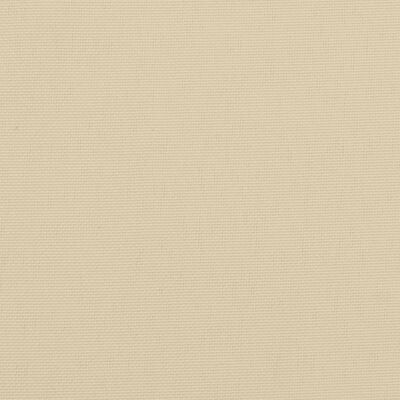 vidaXL Bänkdyna för trädgården beige 180x(50+50)x7 cm oxfordtyg