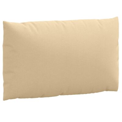 vidaXL Palldynor 2 st melerad beige tyg