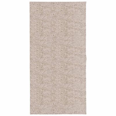 vidaXL Ryamatta PAMPLONA lång lugg modern beige 100x200 cm