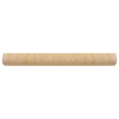 vidaXL Insynsskyddsnät beige 1,5x25 m HDPE 150 g/m²