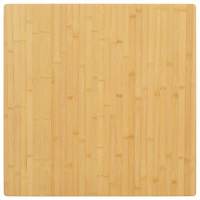 vidaXL Bordsskiva 70x70x1,5 cm bambu