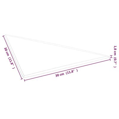 vidaXL Väggpaneler 12 st ljusgrå 30x30 cm sammet 0,54 m²