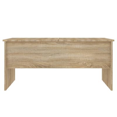 vidaXL Soffbord sonoma-ek 102x50,5x46,5 cm konstruerat trä