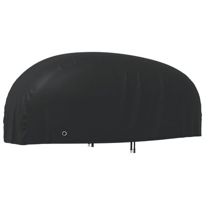 vidaXL Motorcykelskydd svart 295x110x140 cm 210D oxford