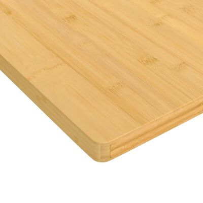 vidaXL Bordsskiva 70x70x2,5 cm bambu