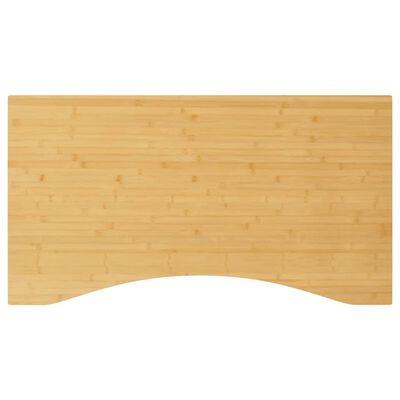 vidaXL Bordsskiva 110x60x1,5 cm bambu