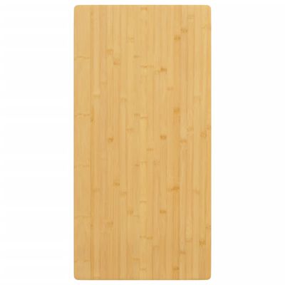 vidaXL Bordsskiva 40x80x2,5 cm bambu