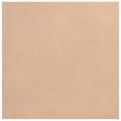 vidaXL MDF-skivor 20 st kvadrat 60x60 cm 2,5 mm