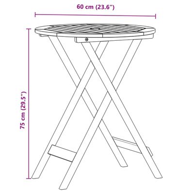 vidaXL Caféset 3 delar taupe tyg och massivt trä