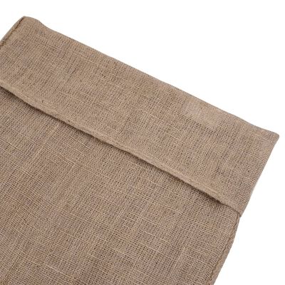 vidaXL Jutesäckar 10 st 65x135 cm 100% jute 220 gsm